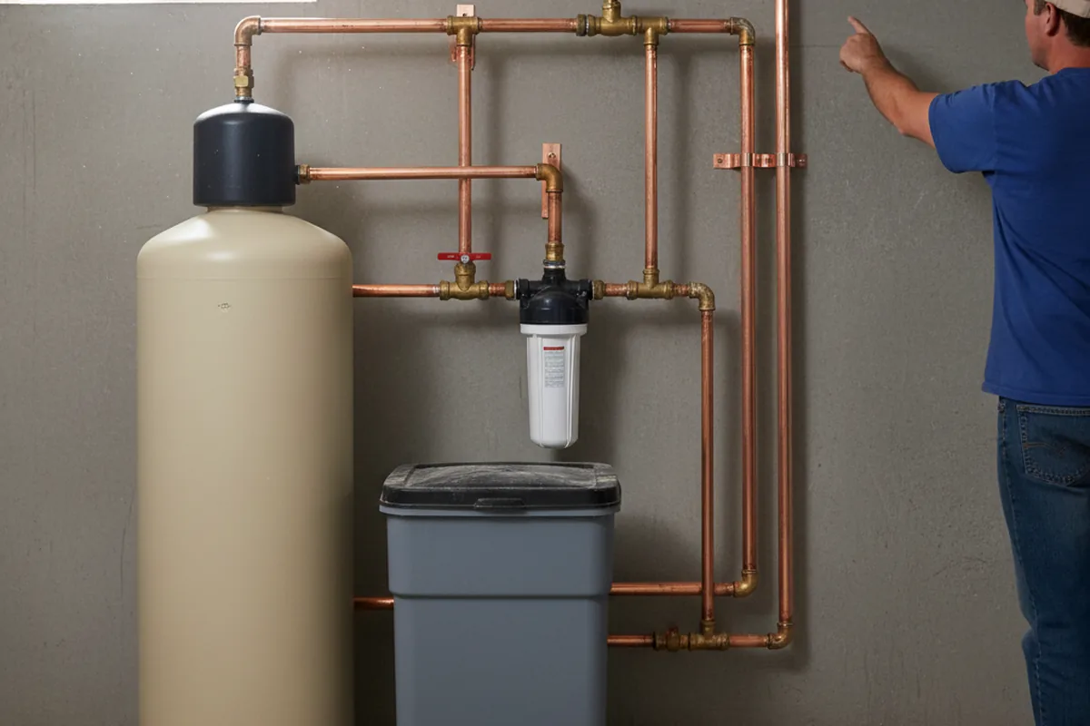 Whole-house water treatment system installed in Chatsworth